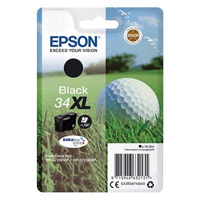 Photo de Cartouche EPSON 34XL noir - EPST34714010