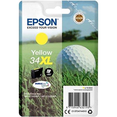 Photo de Cartouche EPSON 34XL jaune - EPST34744010