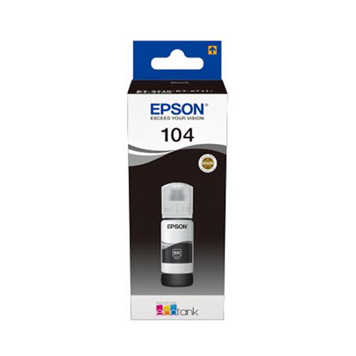 Photo de Cartouche Black EPSON 104 Ecotank 4700 - EPST00P140 - Noir - Epson