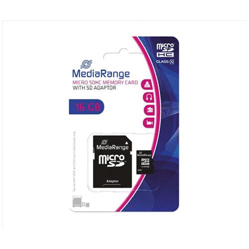 Photo de Carte Micro SD class 10 8GB - MediaRange