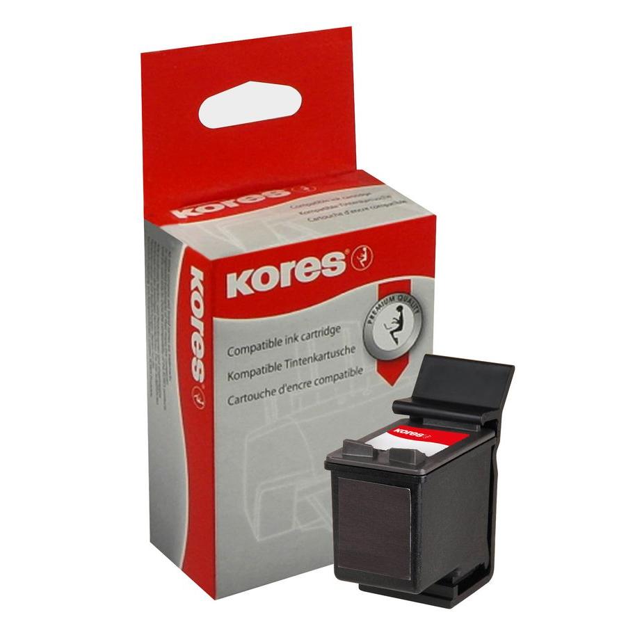 Foto van Compatibel patroon voor HP nr. 56 6656A - Zwart - Kores