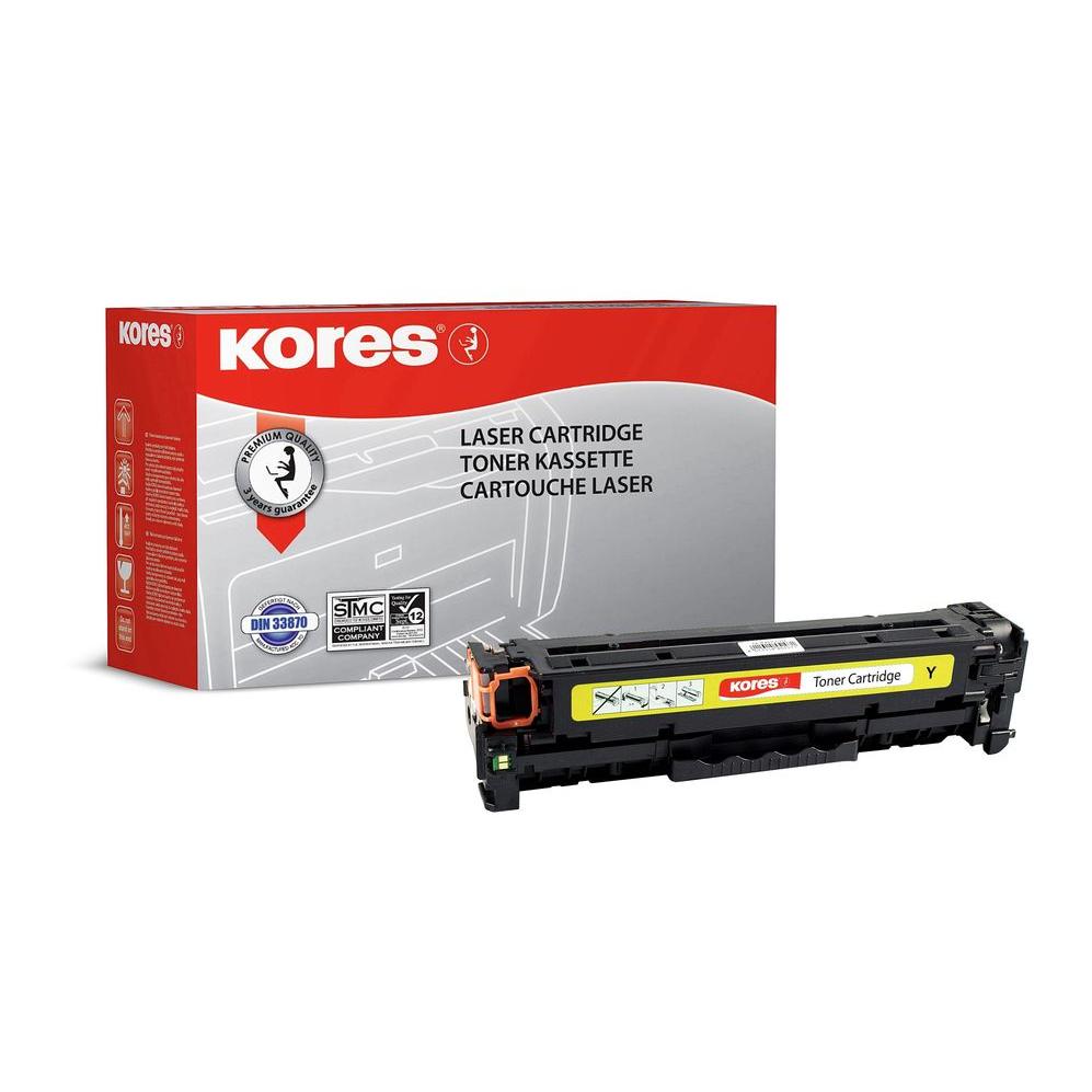 Photo de Cartouche compatible pr laserpro 400 - jaune - HPCE412A