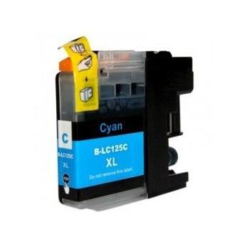 Photo de Cartouche compatible cyan Brother - LC125C