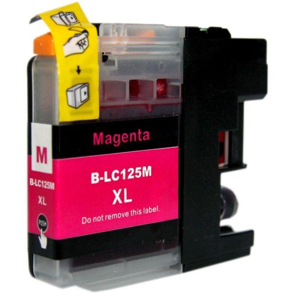 Photo de Cartouche compatible magenta Brother - LC125M