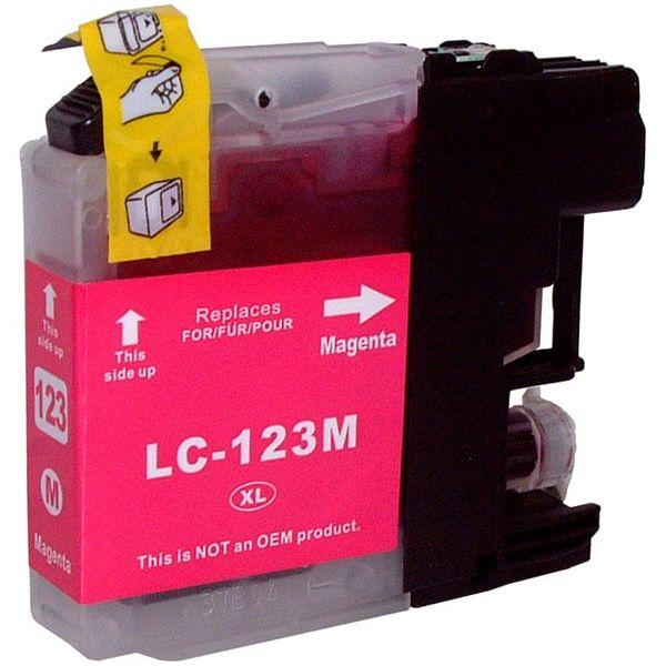 Photo de Cartouche LC123M Magenta compatible