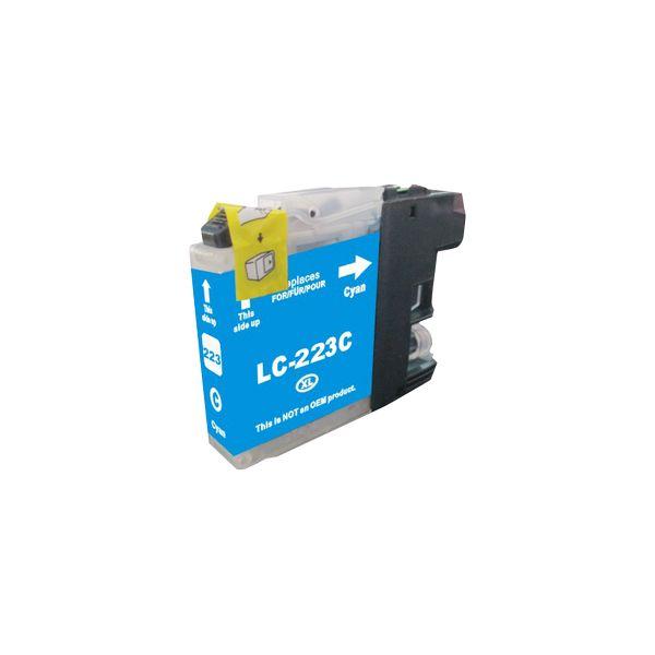 Photo de Cartouche LC223C cyan compatible