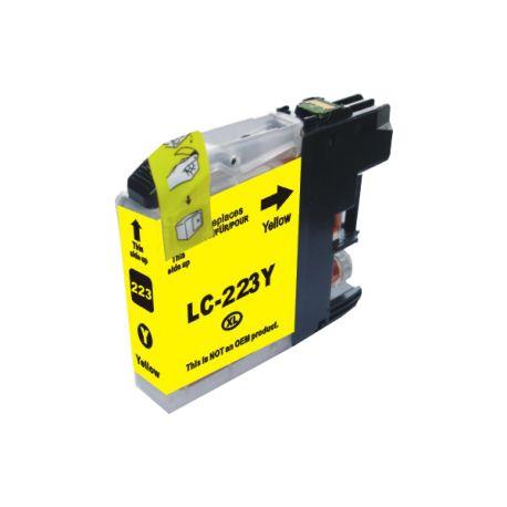 Photo de Cartouche LC223Y jaune compatible