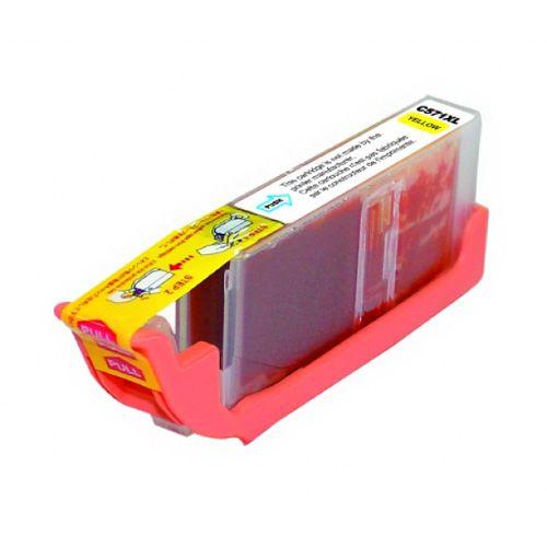 Photo de Cartouche compatible pour Canon CLI-571 - Jaune - Kores