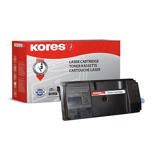 Photo de Cartouche laser compatible Kyocera TK-3130 - Noir - Kores