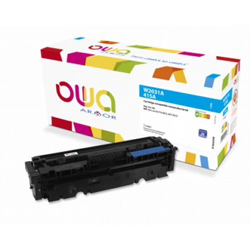 Photo de Toner compatible W2031A - Bleu - Armor