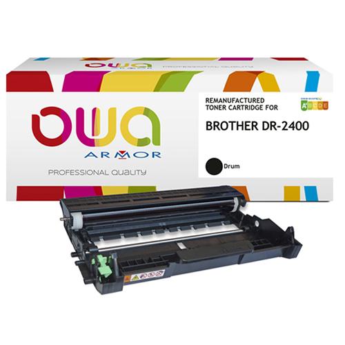 Photo de Toner compatible DR2400 - Noir - Armor