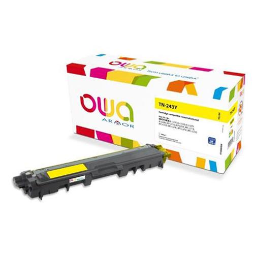 Photo de Toner compatible TN243Y - jaune - Armor