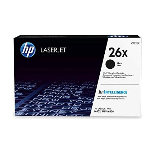 Photo de Cartouche laser compatible HP n° 26X - Noir - Kores