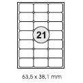 Photo de Etiquette 63.5x38.1 mm - Kores