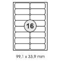 Photo de Etiquette 99.1x33.9 mm - Kores