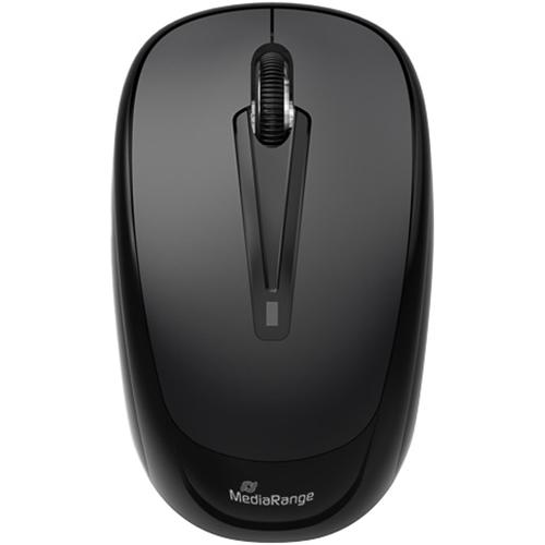 Photo de Souris optique noir sans fil MerdiaRange MROS216 - Noir - MediaRange