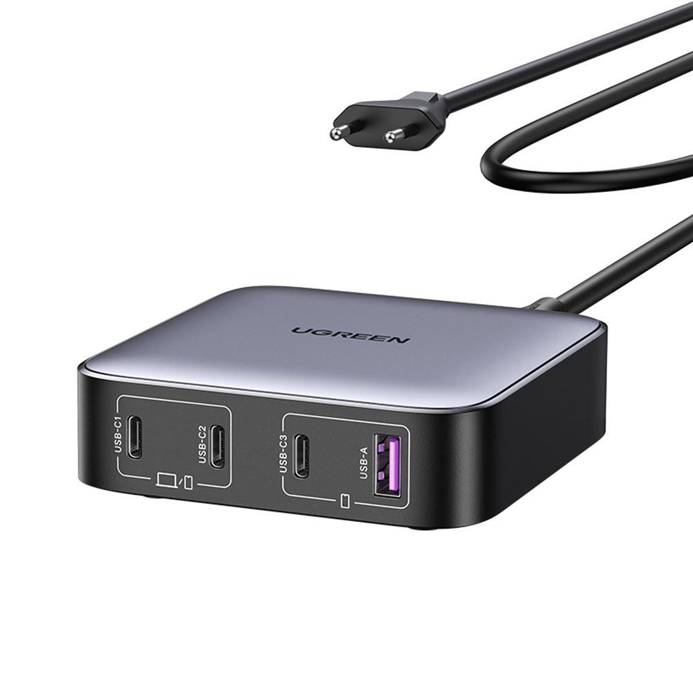 Photo de Chargeur Ugreen CD328 100W - 3X USB-C + 1x USB-A