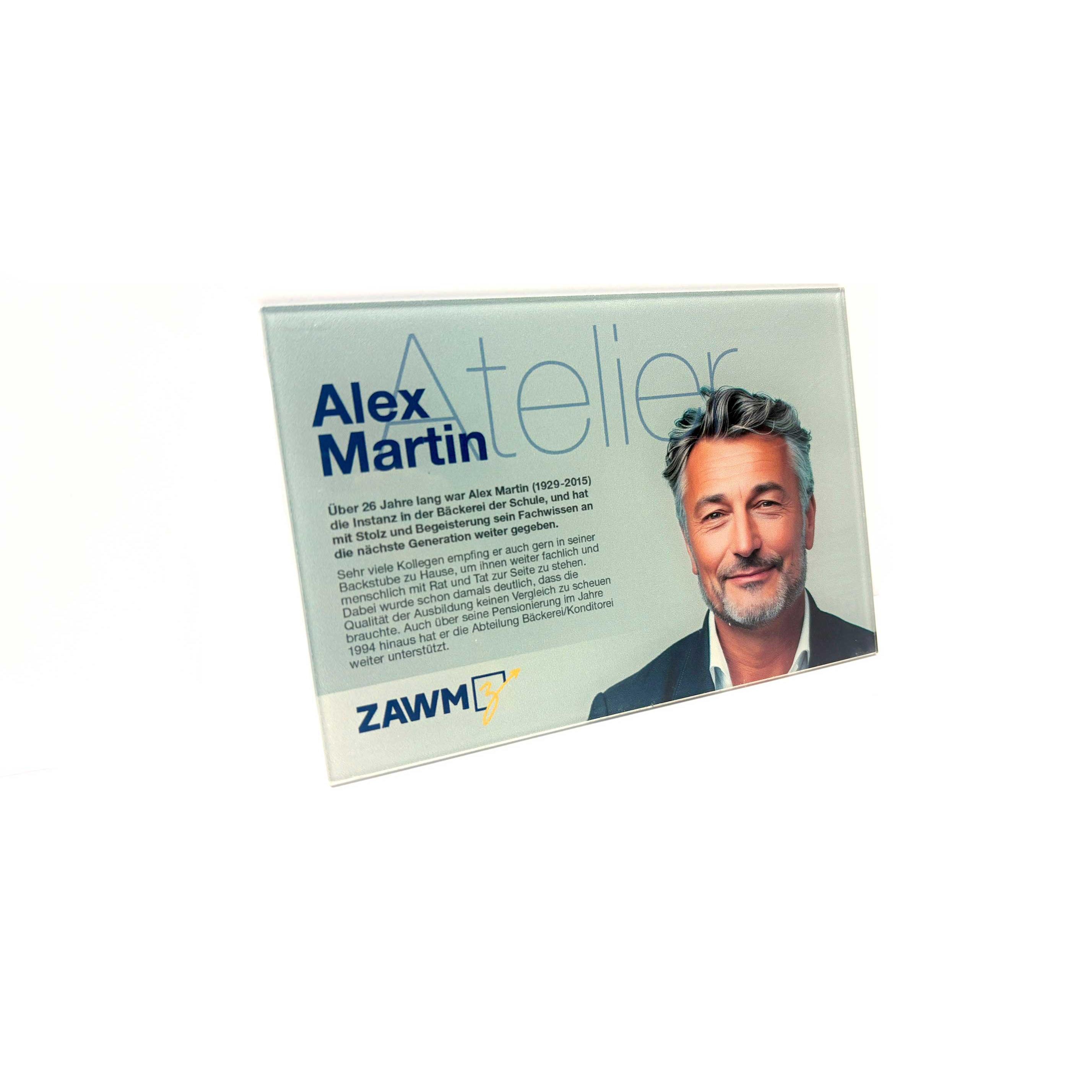 Photo de Plaque signalisation gravée plexi imprimé 150x100mm + carte