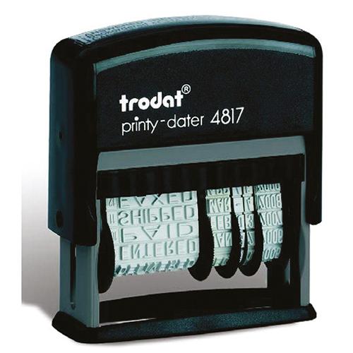 Photo de Cachet multi-formule dateur Trodat 4817 - Trodat