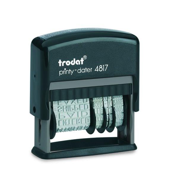 Foto van Multiformula datumstempel Trodat 4817 - NL - Trodat