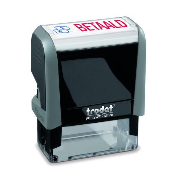 Photo de Cachet Office printy Trodat 4912 - Betaald - Rouge - Trodat