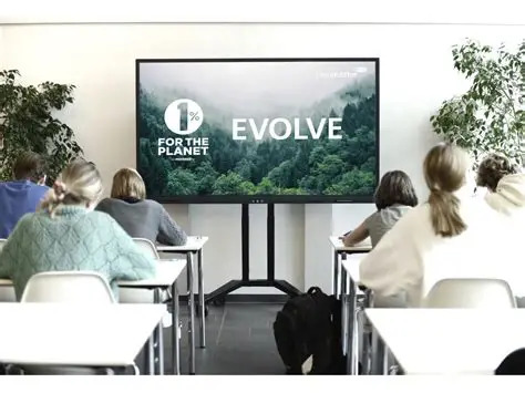 Photo de PACK 16 - Evolve 55'' + support mural fixe - Legamaster