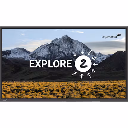Photo de PACK 2 - Discover 2 65'' + support mural fixe - Legamaster