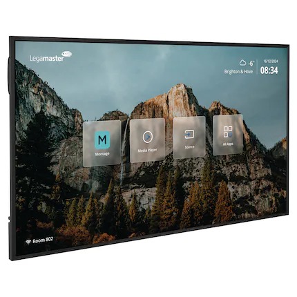 Photo de PACK 6 - Discover 2 55' + support mural hauteur réglable - Legamaster