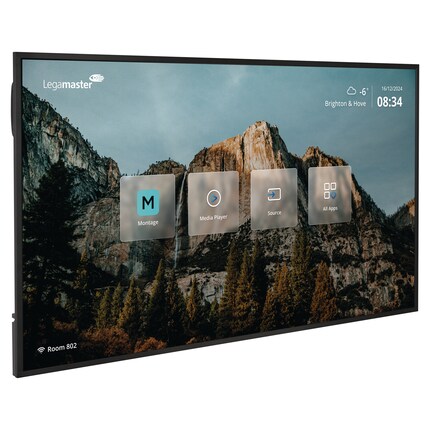 Photo de PACK 8 - Discover 2 75" + support mural hauteur réglable - Legamaster